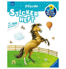 Ravenburger 32679 Wieso? Weshalb? Warum? Stickerheft: Pferde WWW-Malbuch (ab 01/06)