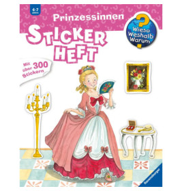 Ravenburger 32680 Wieso? Weshalb? Warum? Stickerheft: Prinzessinnen WWW-Malbuch (ab 01/06)
