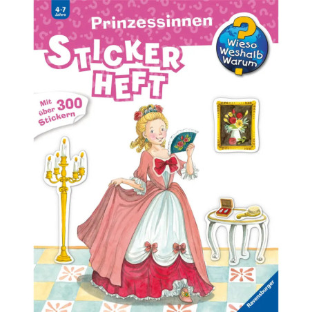 Ravenburger 32680 Wieso? Weshalb? Warum? Stickerheft: Prinzessinnen WWW-Malbuch (ab 01/06) Ravenburger 32680 Wieso? Weshalb? Warum? Stickerheft: Prinzessinnen WWW-Malbuch (ab 01/06)