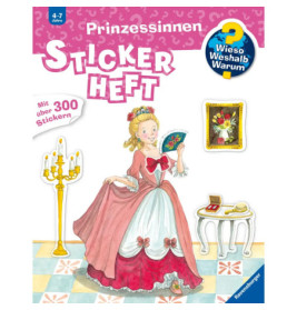 Ravenburger 32680 Wieso? Weshalb? Warum? Stickerheft: Prinzessinnen WWW-Malbuch (ab 01/06)