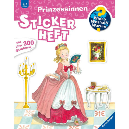 Ravenburger 32680 Wieso? Weshalb? Warum? Stickerheft: Prinzessinnen WWW-Malbuch (ab 01/06) Ravenburger 32680 Wieso? Weshalb? Warum? Stickerheft: Prinzessinnen WWW-Malbuch (ab 01/06)