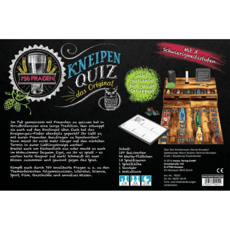 moses Kneipenquiz - das Original moses Kneipenquiz - das Original