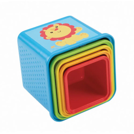 Mattel Fisher Price Bunte Stapelwürfel