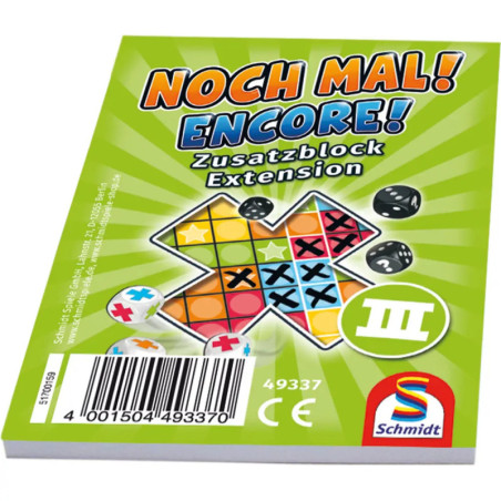 Schmidt Spiele Noch mal! Zusatzblock, sortiert