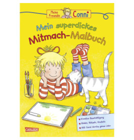 Conni Gelbe Reihe: Mein superdickes Mitmach-Malbuch