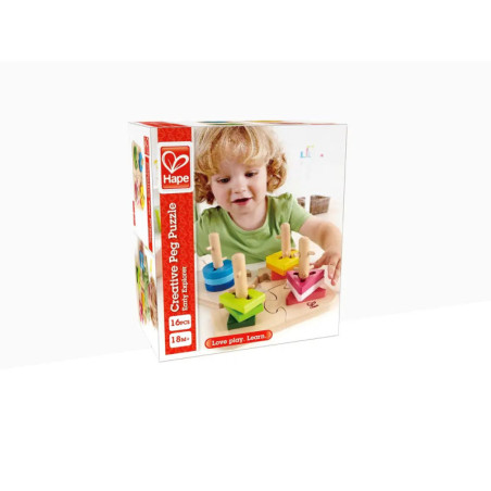 Hape Kreatives Steckpuzzle Hape Kreatives Steckpuzzle