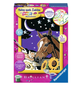 Ravenburger 27838 Malen nach Zahlen Tiefe Freundschaft Malen nach Zahlen Sonderserie E