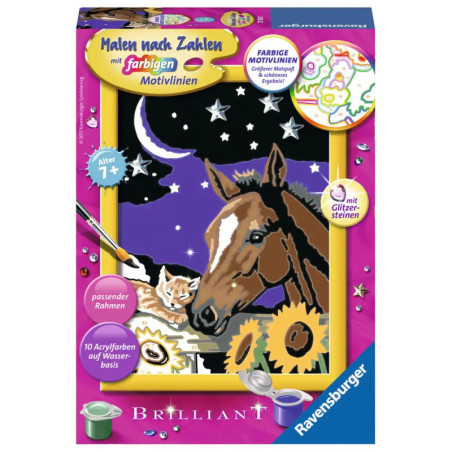 Ravenburger 27838 Malen nach Zahlen Tiefe Freundschaft Malen nach Zahlen Sonderserie E Ravenburger 27838 Malen nach Zahlen Tiefe Freundschaft Malen nach Zahlen Sonderserie E