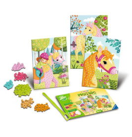 Ravensburger 183418 Mosaic Junior 4+: Horses