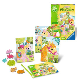 Ravensburger 183418 Mosaic Junior 4+: Horses