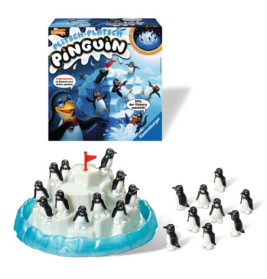 Ravenburger 21325 Plitsch - Platsch Pinguin Lustige Kinderspiele Lustige Kinders