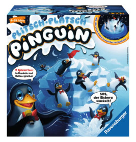 Ravenburger 21325 Plitsch - Platsch Pinguin Lustige Kinderspiele Lustige Kinders