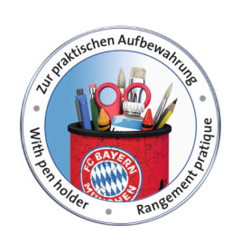 Ravenburger 11215 Puzzle Utensilo - FC Bayern München 3D 54 Teile
