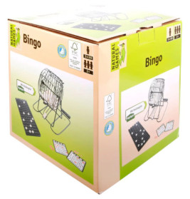 Natural Games Bingo mit Metallkorb