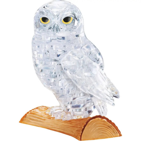 3D Crystal Puzzle - Eule Transparent 42 Teile