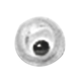 Wackelaugen, 3 mm, schwarz/weiss