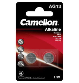 Camelion Batterien Knopfzelle LR 44 Alkaline 2er Blister