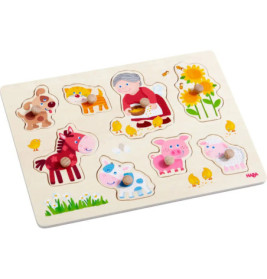 HABA Greifpuzzle Oma Lenis Tiere
