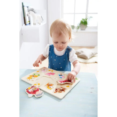 HABA Greifpuzzle Oma Lenis Tiere