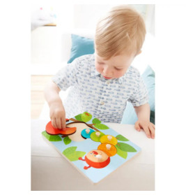 HABA Greifpuzzle Raupe Mina