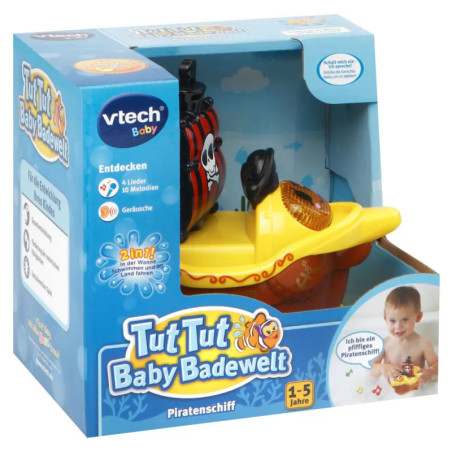 Vtech 80-509704 Tut Tut Baby Badewelt - Piratenschiff