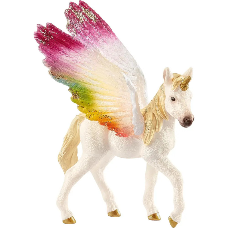 schleich® bayala® 70577 Geflügeltes Regenbogeneinhorn, Fohlen schleich® bayala® 70577 Geflügeltes Regenbogeneinhorn, Fohlen