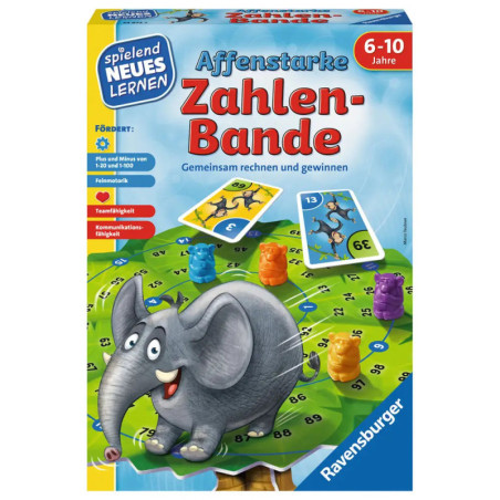 Ravenburger 24973 Affenstarke Zahlen-Bande Spielen und Lernen