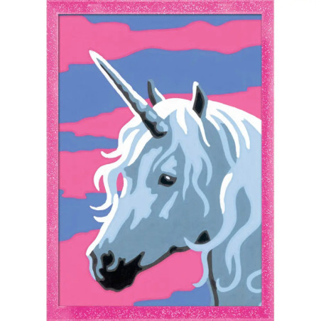 Ravensburger 29609 Malen nach Zahlen Einhorn Malen nach Zahlen Serie F