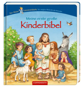 Der kleine Himmelsbote - Meine erste große Kinderbibel, Pappbilderbuch, 25 Geschichten, 46 Seiten, ab 3 Jahren