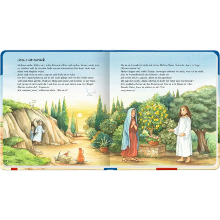 Der kleine Himmelsbote - Meine erste große Kinderbibel, Pappbilderbuch, 25 Geschichten, 46 Seiten, ab 3 Jahren