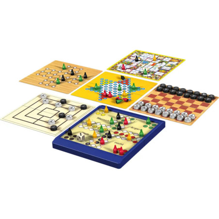 Schmidt Spiele 8 Reise-Spiele magnetisch