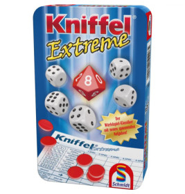 Schmidt Spiele Kniffel® Extreme Mitbringspiel in der Metalldose