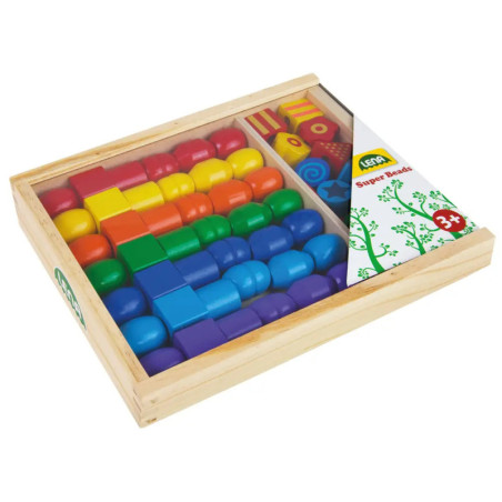 LENA® Große Holzfädelperlen LENA® Große Holzfädelperlen