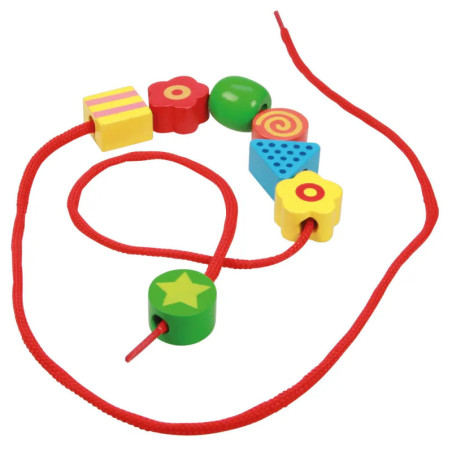 LENA® Große Holzfädelperlen LENA® Große Holzfädelperlen