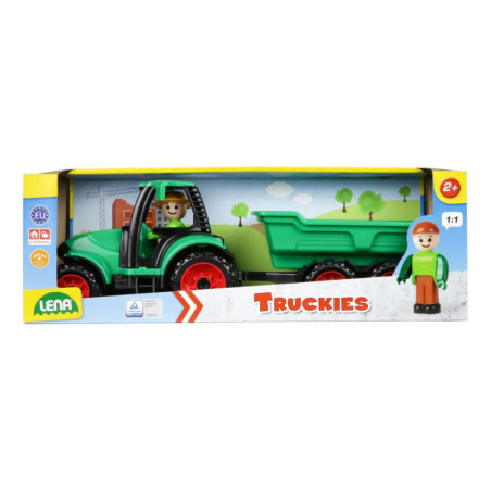 LENA® Truckies Traktor mit Anhänger