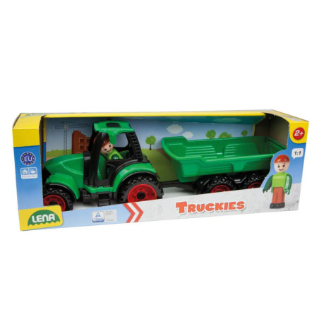 LENA® Truckies Traktor mit Anhänger