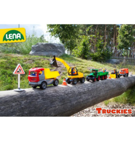 LENA® Truckies Traktor mit Anhänger