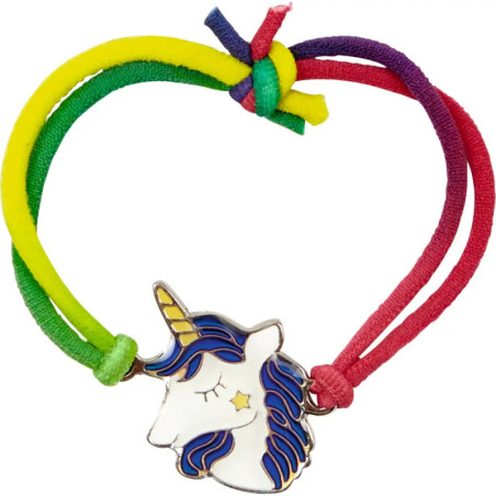 Stimmungsarmband Einhorn-Paradies, sortiert (1 Stück) (one size)