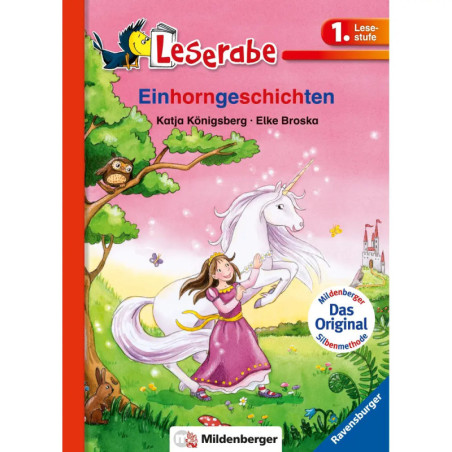 Ravenburger 38552 Leserabe mit Mildenberger Silbenmethode: Einhorngeschichten Erstlesetitel