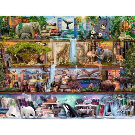 Ravenburger 16652 Puzzle Aimee Stewart: Großartige Tierwelt 2000 Teile