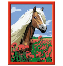 Ravenburger 28652 Malen nach Zahlen Haflinger Malen nach Zahlen Serie Pferd