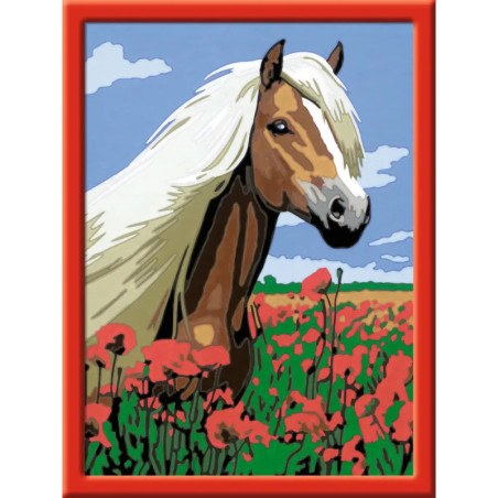 Ravenburger 28652 Malen nach Zahlen Haflinger Malen nach Zahlen Serie Pferd