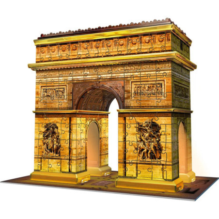 Ravensburger 125227 Puzzle 3D Triumphbogen bei Nacht 216 Teile