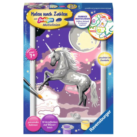 Ravenburger 27846 Malen nach Zahlen Einhorn Malen nach Zahlen Sonderserie E