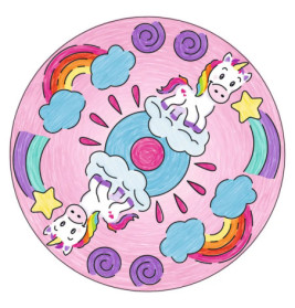 Ravensburger 29704 Mandala Designer Mini Unicorn MD Mini