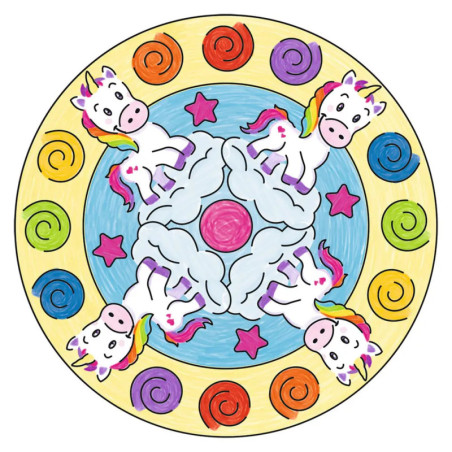 Ravensburger 29704 Mandala Designer Mini Unicorn MD Mini