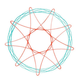 Ravenburger 29708 Spiral-Designer Mini blau Spiral Designer