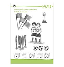 Rätselspaß Fußball. Ab 6 Jahren