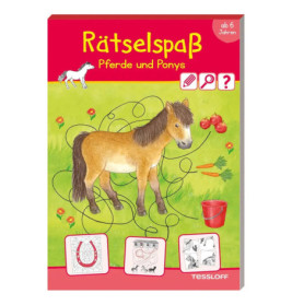 Rätselspaß Pferde & Ponys. Ab 6 Jahren