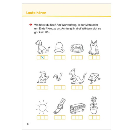Deutsch üben 1. Klasse